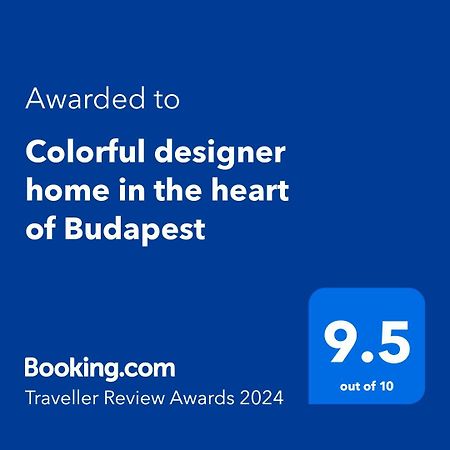 Colorful Designer Home In The Heart Of Budapest Extérieur photo